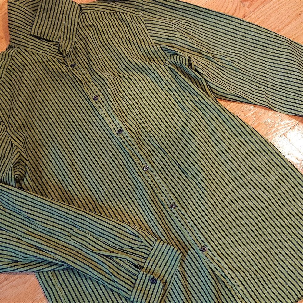 Diesel Black and Gold *Long Sleeve*Green black str